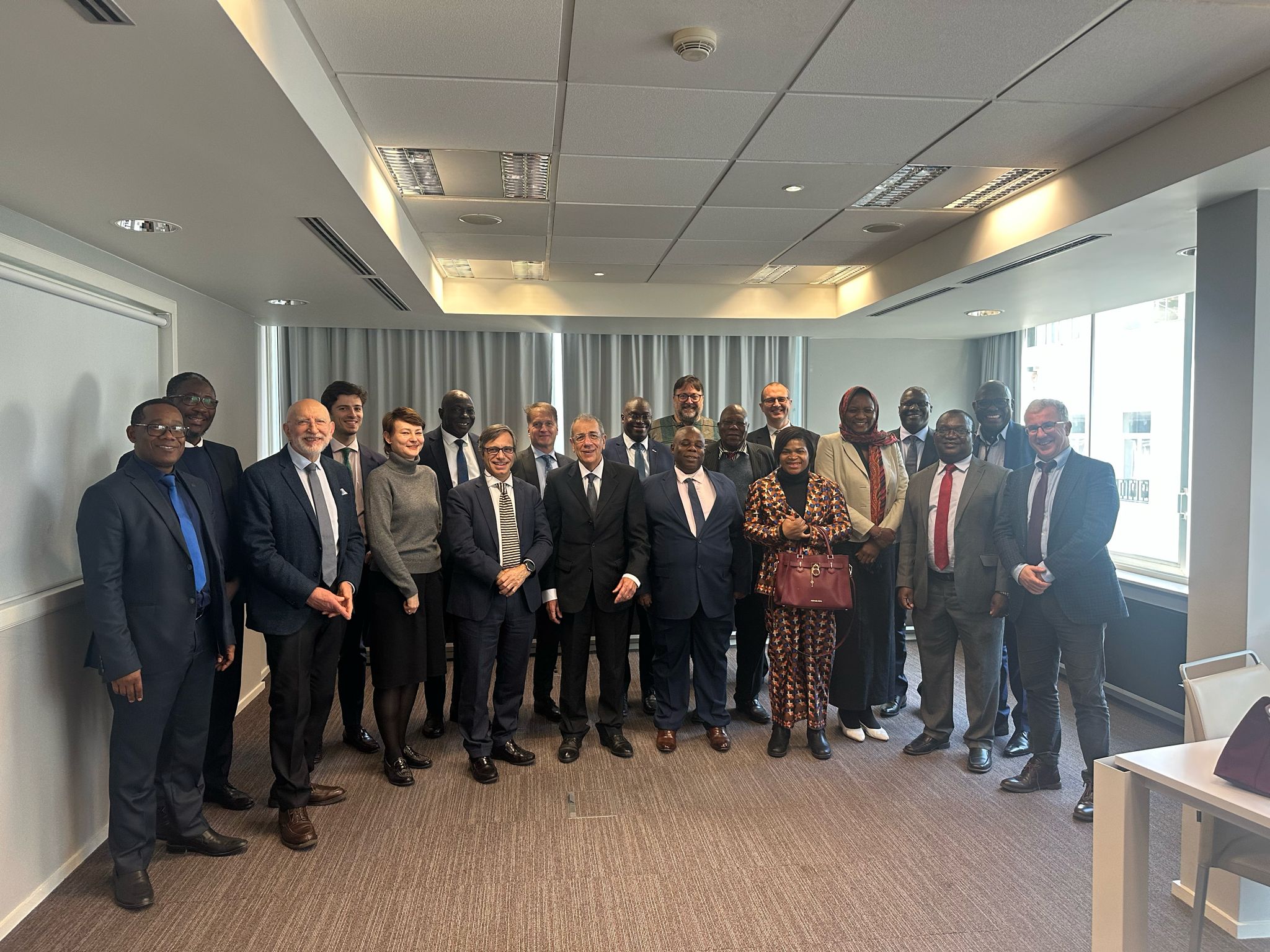 The Third Steering Committee Meeting of the Programme " Support to 🛰️Satellite Navigation in Africa' - Brussels.